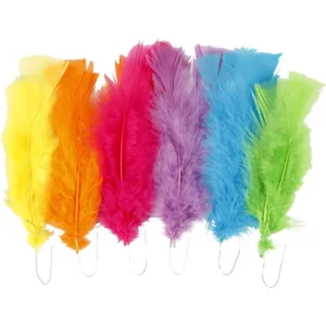 Kalkoenveren - Diverse kleuren