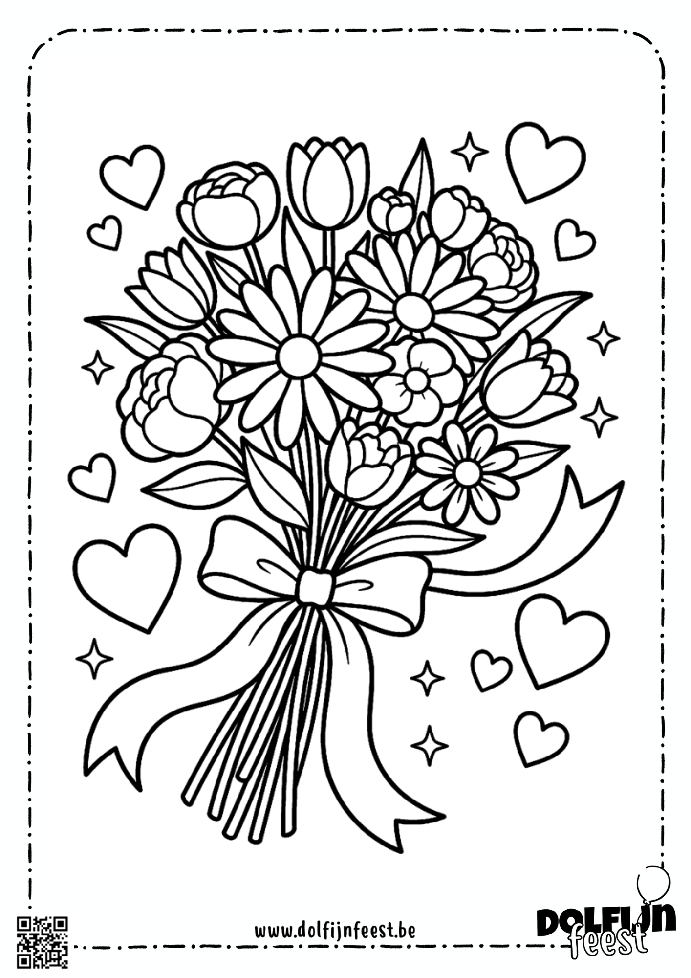 kleurplaat_bloemen